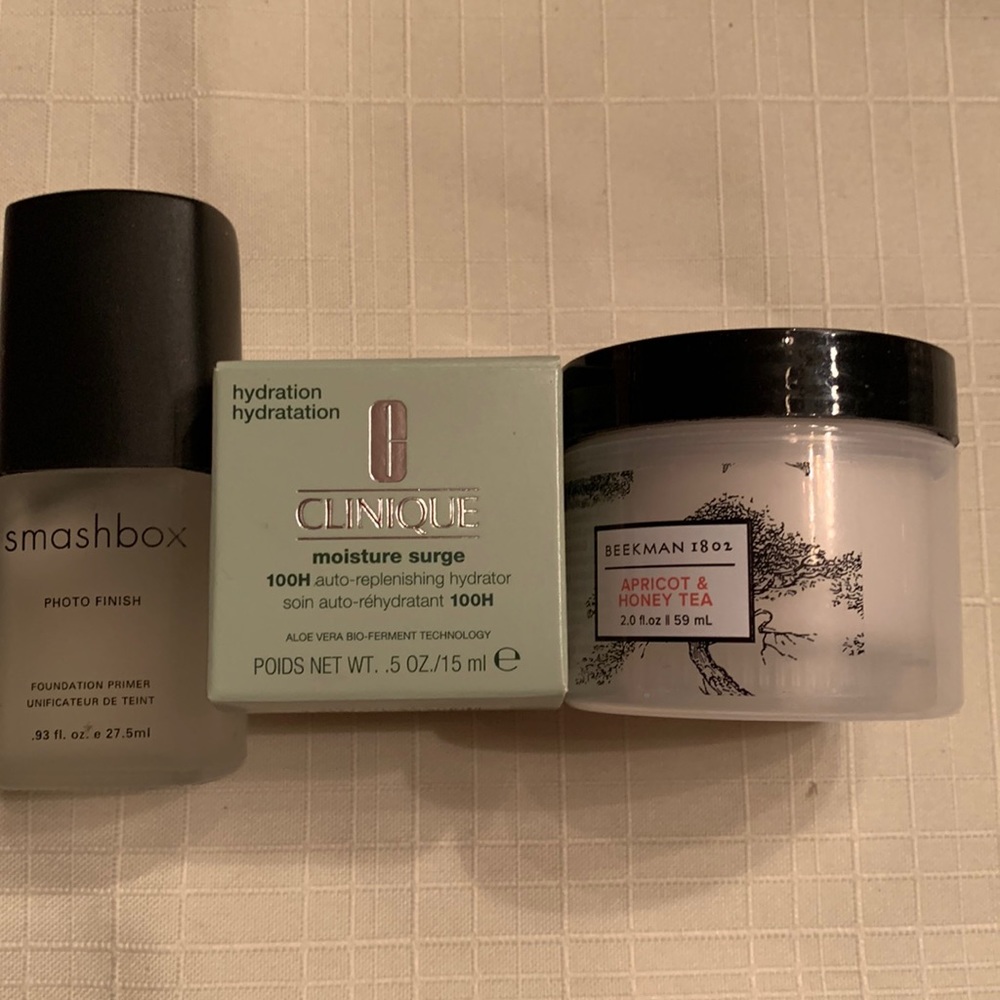 Trio of Beekman, Clinique and Smashbox